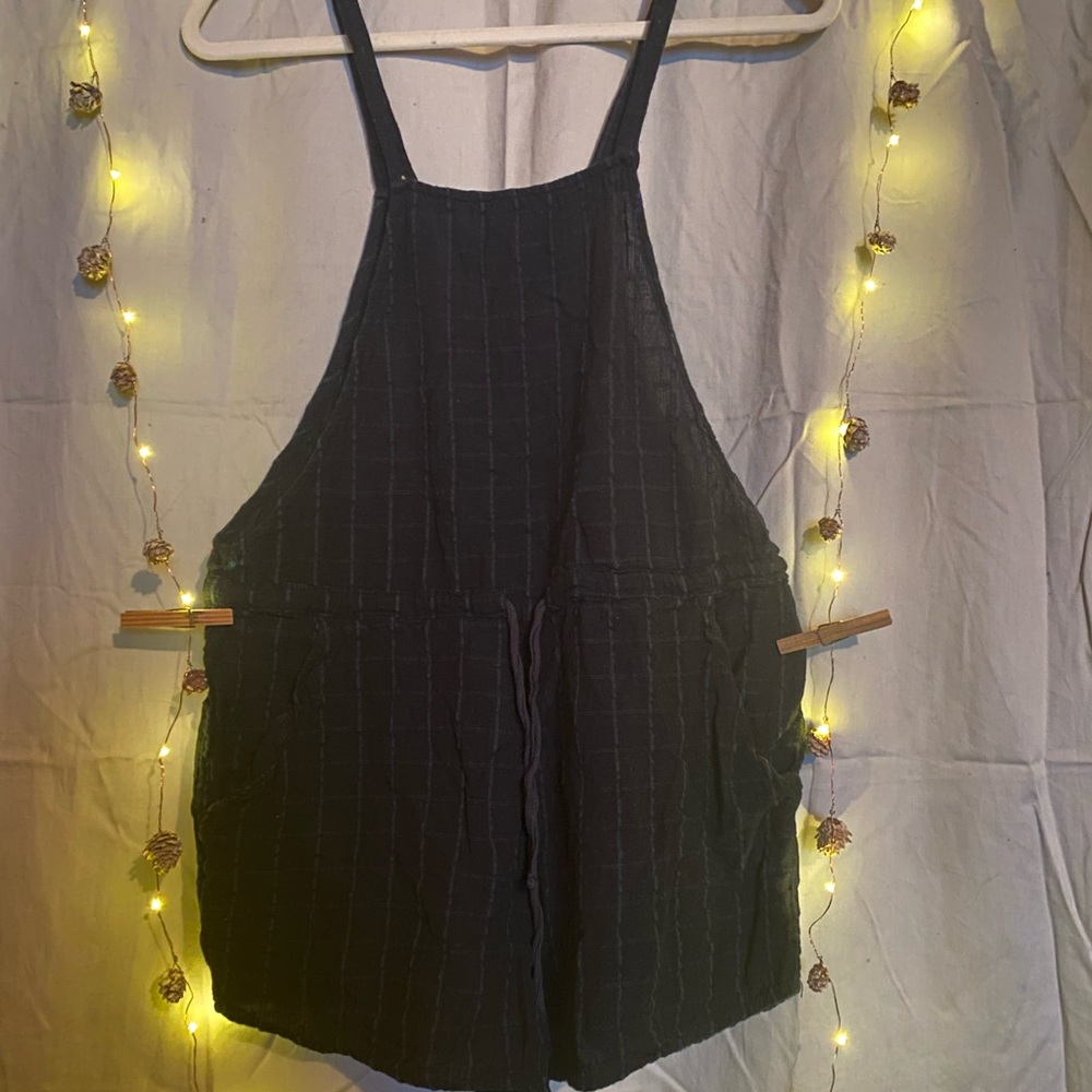 Plaid Beach Romper